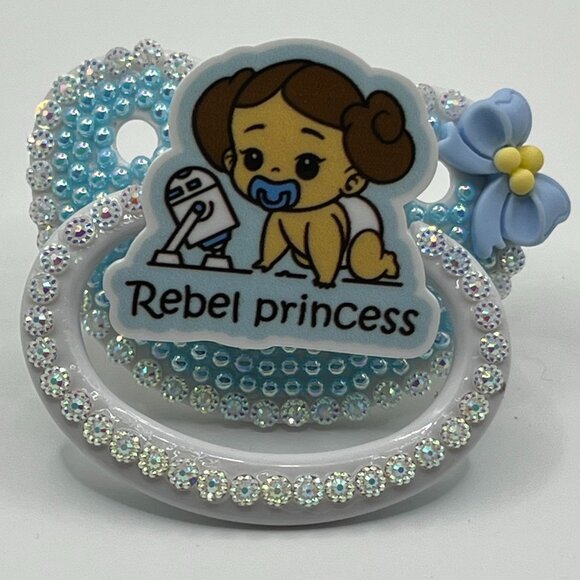 Rebel Princess Adult Pacifier - Picture 1 of 2